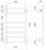 rej design Towel rail water rej tango bth 40807 top brown