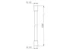 oras Duschslang oras 290030-33 1500mm, musta