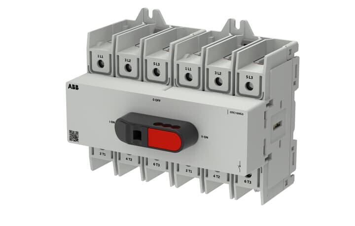 abb Vaihtokytkin ot plus 3-nap. i-o-ii 100a 690v ac-22a