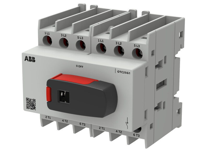 abb Vaihtokytkin ot plus 3-nap. i-o-ii 25a 690v ac-22a
