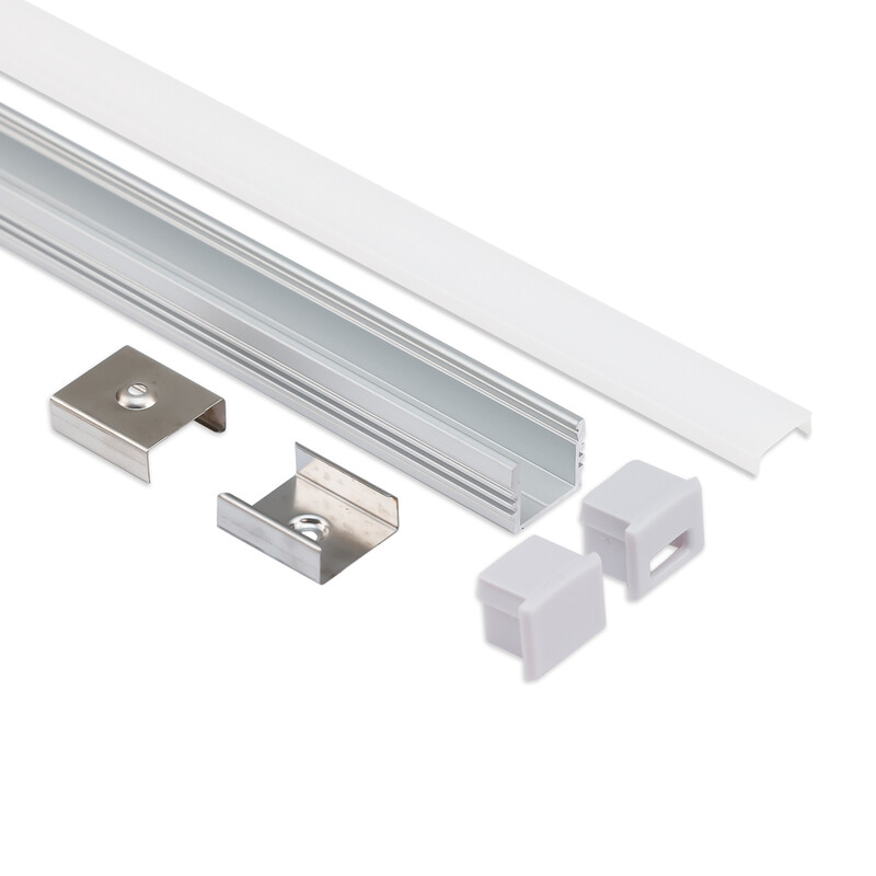 galaxy profiles Led-ljusslinga pl2 ap profil set 2m alu