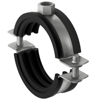 fischer Pipe clamp frs a4 fischer 81-86mm m8/m10 insulate