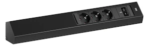 bachmann Socket outlet casia casia 2 3 x sockets usb ac