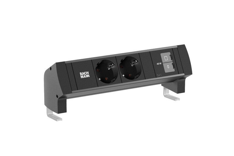 SOCKET OUTLET W USB DESK STYLE 2 X SO USB C C 45