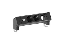 SOCKET OUTLET W USB DESK STYLE 2 X SO TYHJ. CM