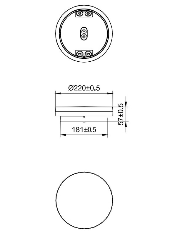 philips Uni.armatu coreline wall-mount 1600-1700lm cct ip54 dali d220