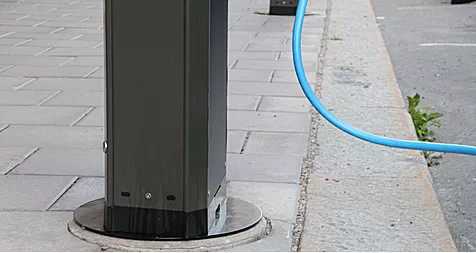 LADDSTATION TILLBEHÖR GARO LS4 LS4-LATAUSASEMAN BETONIPERUSTA