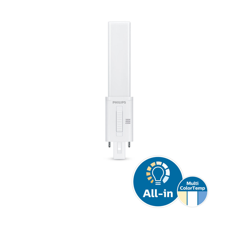 philips Led plug-in lampa corepro g23 3cct 550lm 9w 5w 2p pls