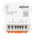 RELEYKSIKKÖ WAGO 2757-SARJA 6A,MATTER/WIFI,2-KOSKETINTA