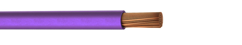top cable Installationsledning h07v2-k 1,5 violet t100 eca