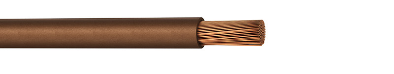 top cable Installationsledning h07v2-k 2,5 brun t100 eca