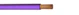 top cable Installationsledning h07v2-k 2,5 violet t100 eca