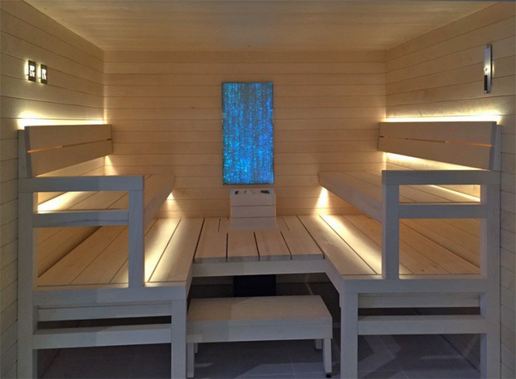 cariitti Sauna luminaire linear led sauna linear 2m rgbw led