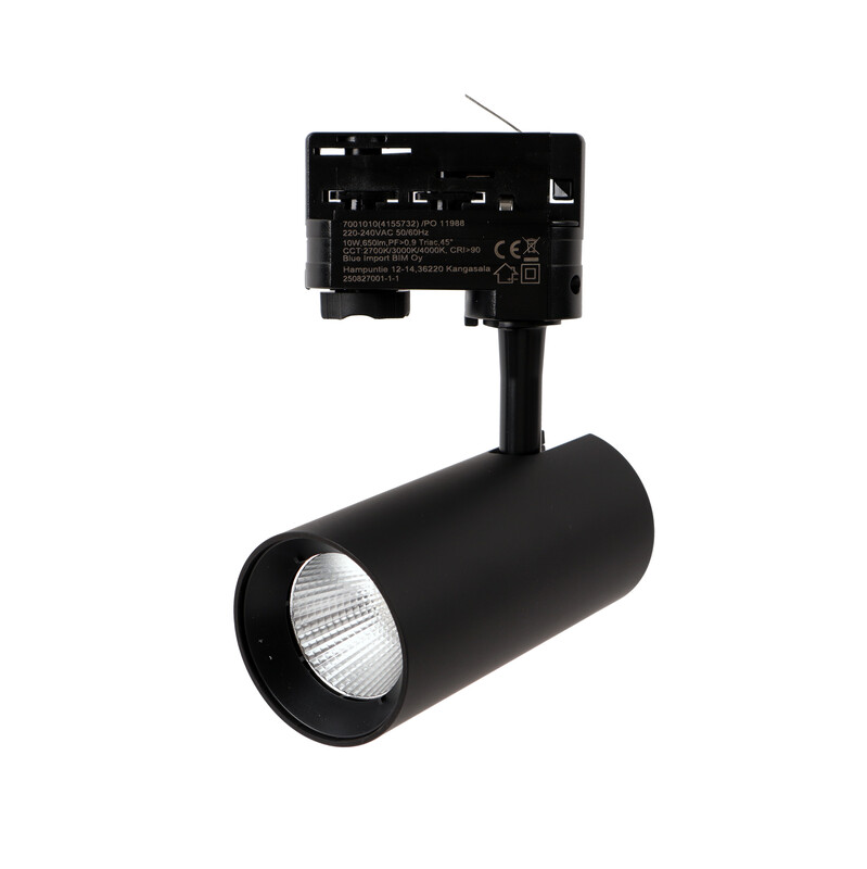 KOHDEVALAISIN SHOP BLACK 10W 650LM TRIAC 3CCT