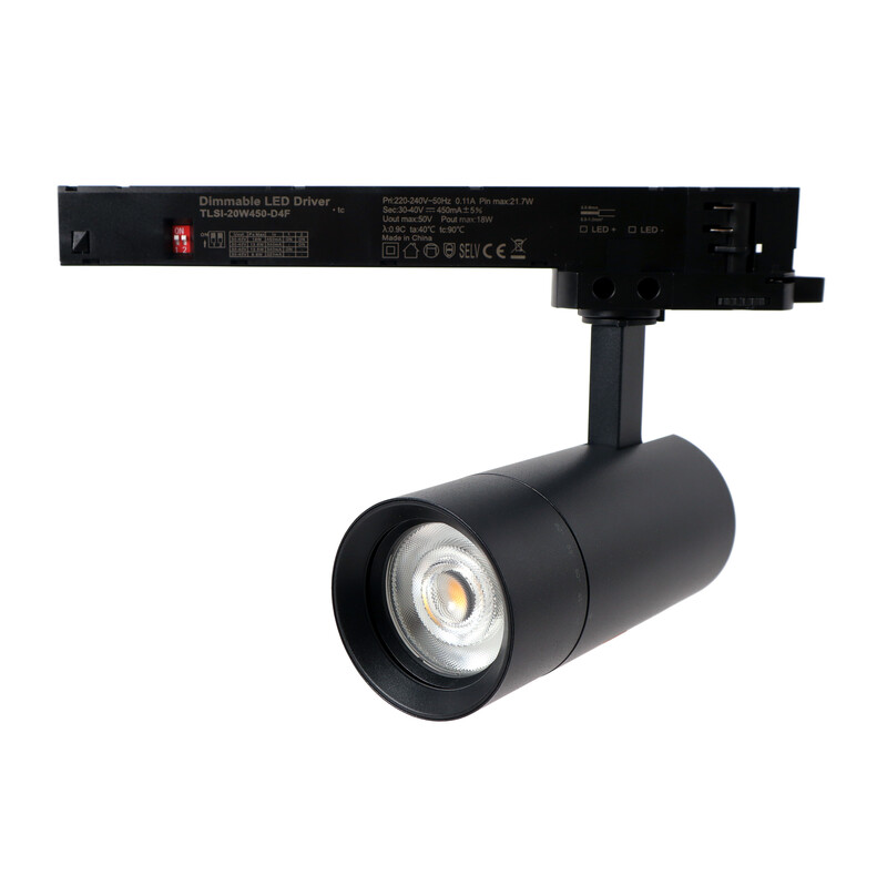 KOHDEVALAISIN SHOP BLACK ZOOM 25W 1560LM TRIAC 3CCT