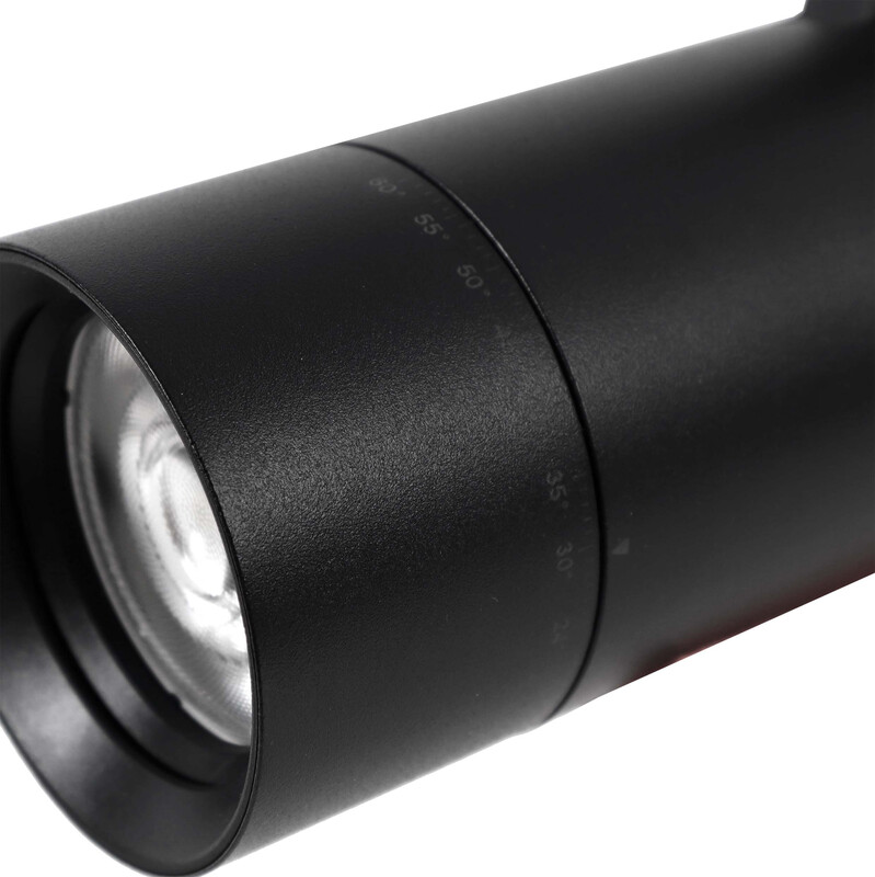 ftlight Kohdevalaisin shop black zoom 25w 1560lm triac 3cct