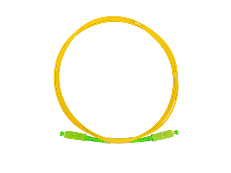 KYTKENTÄKAAPELI-KUITU LA-FIBER SC/APC-SC/APC SM SIMPLEX 1M