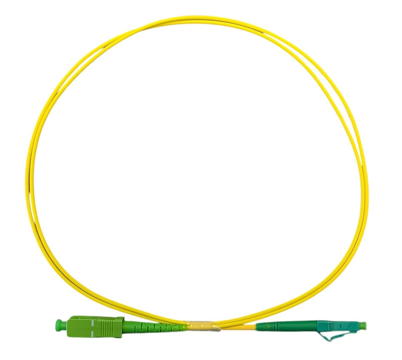 KYTKENTÄKAAPELI-KUITU LA-FIBER SC/APC-LC/APC SM SIMPLEX 1M