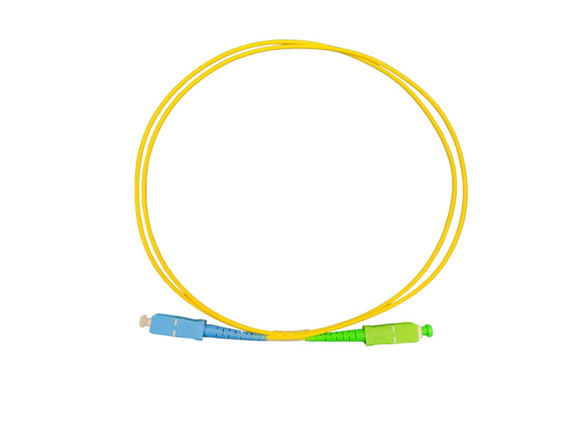 KYTKENTÄKAAPELI-KUITU LA-FIBER SC/UPC-SC/APC SM SIMPLEX 2M