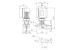 grundfos Cirkulationspump grundfos tpe3 40-630 s-a-f-a-bqqe-nwb