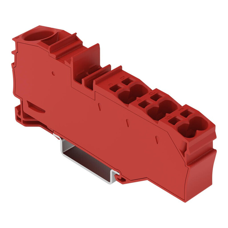 HAAROITUSLIITIN WAGO 1x16 mm2/6x4(6)mm2, PUN