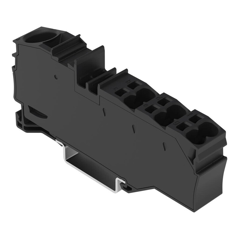 HAAROITUSLIITIN WAGO 1x16 mm2/6x4(6)mm2, MUS