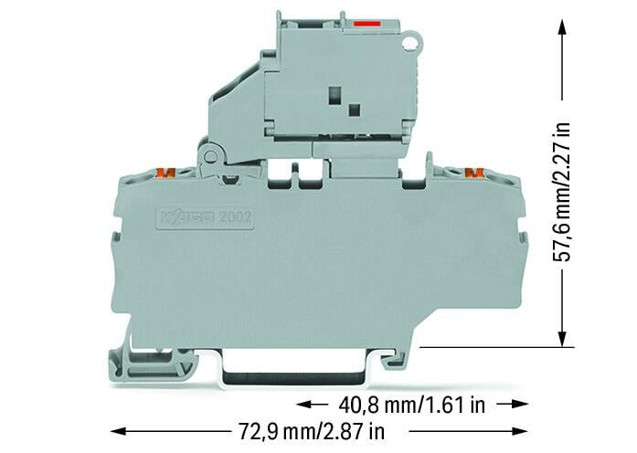 wago Fuse-connector 5 x 20 mm fuse, 12-30v