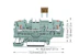wago Fuse-connector 2-pole, gray