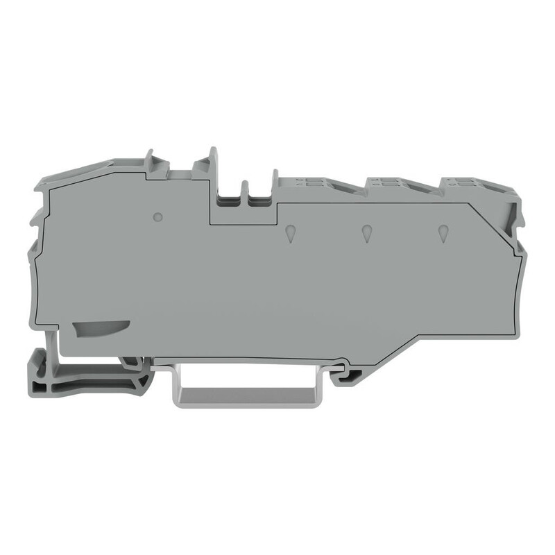 wago Tapping connector 1x16mm2/6x4(6)mm2 grey