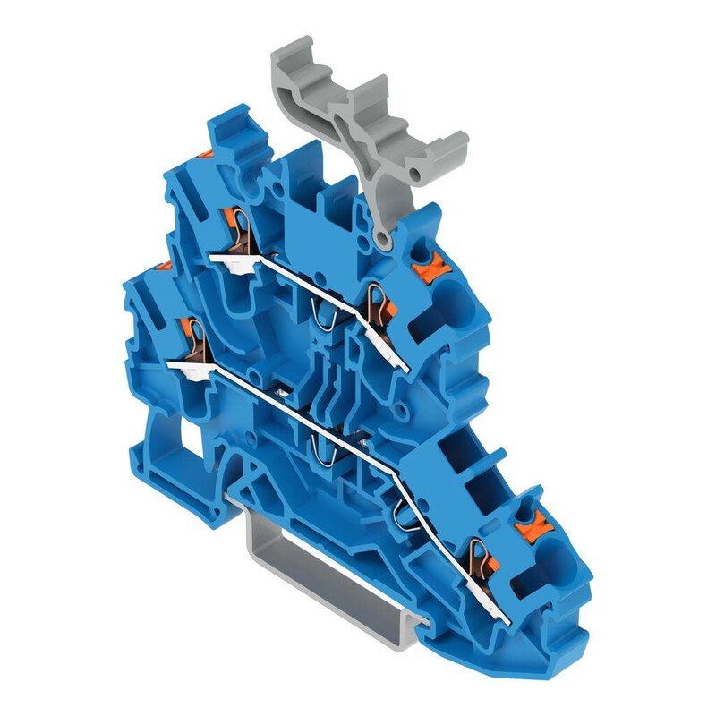 wago Double deck terminal n/n, 0,25-2,5(4)mm2