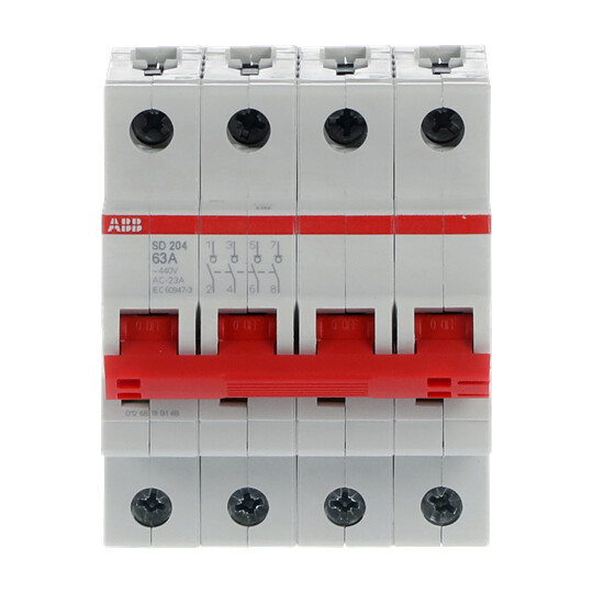 LOAD BREAK SWITCH LEVER ABB SD204/63, 4P 63A