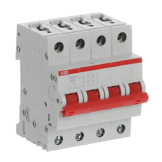abb Lastbrytare med vippa abb sd204/40, 4p 40a