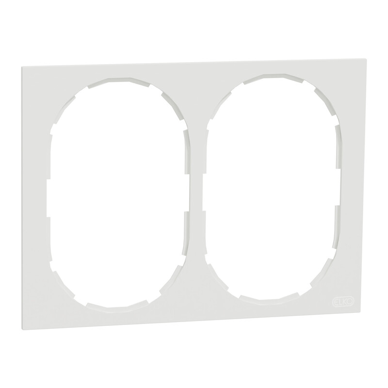 COVER PLATE ELKO ONE 2-GANG DSO FRAME