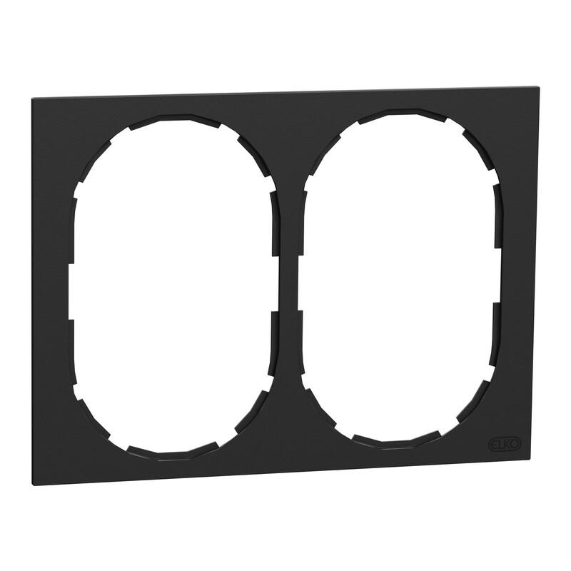 COVER PLATE ELKO ONE 2-GANG DSO FRAME