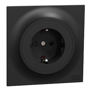 elko Socket-outlet elko one single so schuko screwless