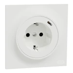 SOCKET OUTLET W USB ELKO ONE SSO WITH 1X USB C PD CHARGER