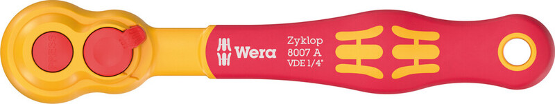RATCHET SET VDE WERA 8007 A RATCHET 1/4 JT