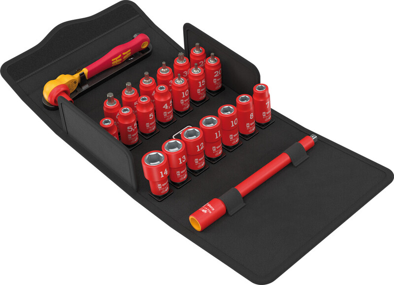 RATCHET SET VDE WERA 8100 SA 1/4 JT