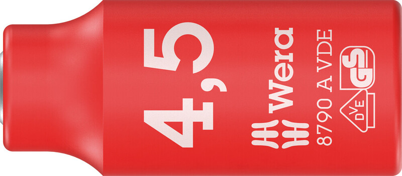 SOCKET VDE WERA 8790 A SOCKET 1/4 JT