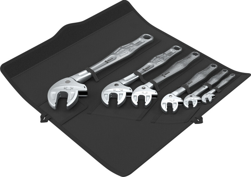 OPEN END WRENCH WERA 6004 JOKER SET 6 PCS