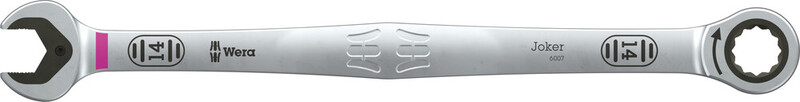 COMBINATION WRENCH WERA 6007 JOKER RATCHETING 14 MM