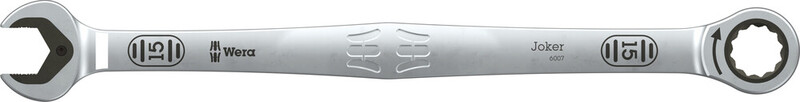 COMBINATION WRENCH WERA 6007 JOKER RATCHETING 15 MM