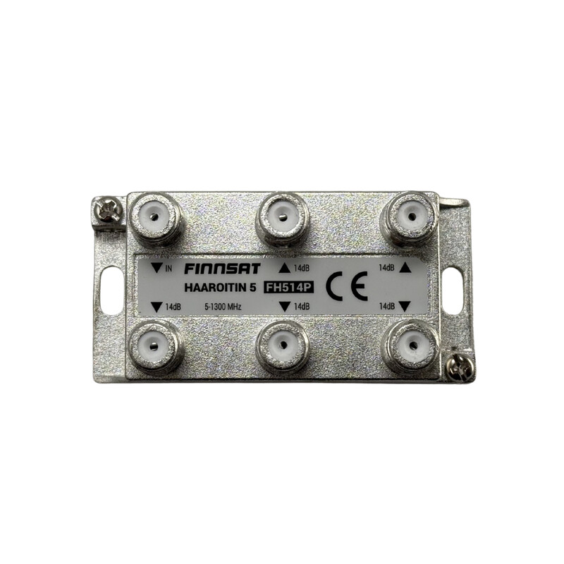 FÖRGRENARE 5-1300MHZ 5XTAP 14DB GRADE1
