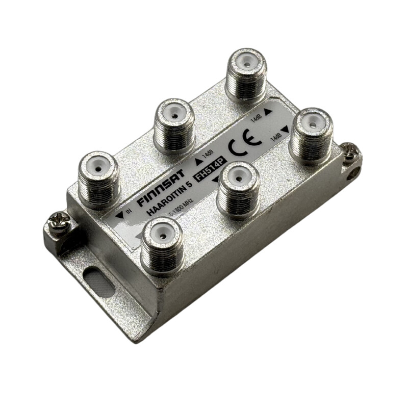 finnsat Haaroitin 5-1300mhz 5xtap 14db grade1