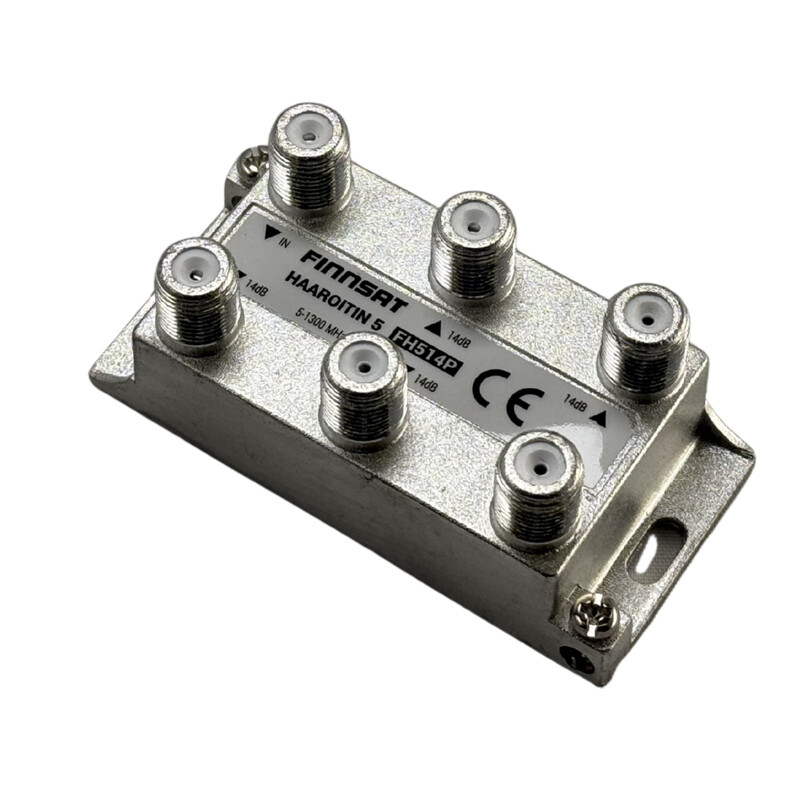 finnsat Haaroitin 5-1300mhz 5xtap 14db grade1