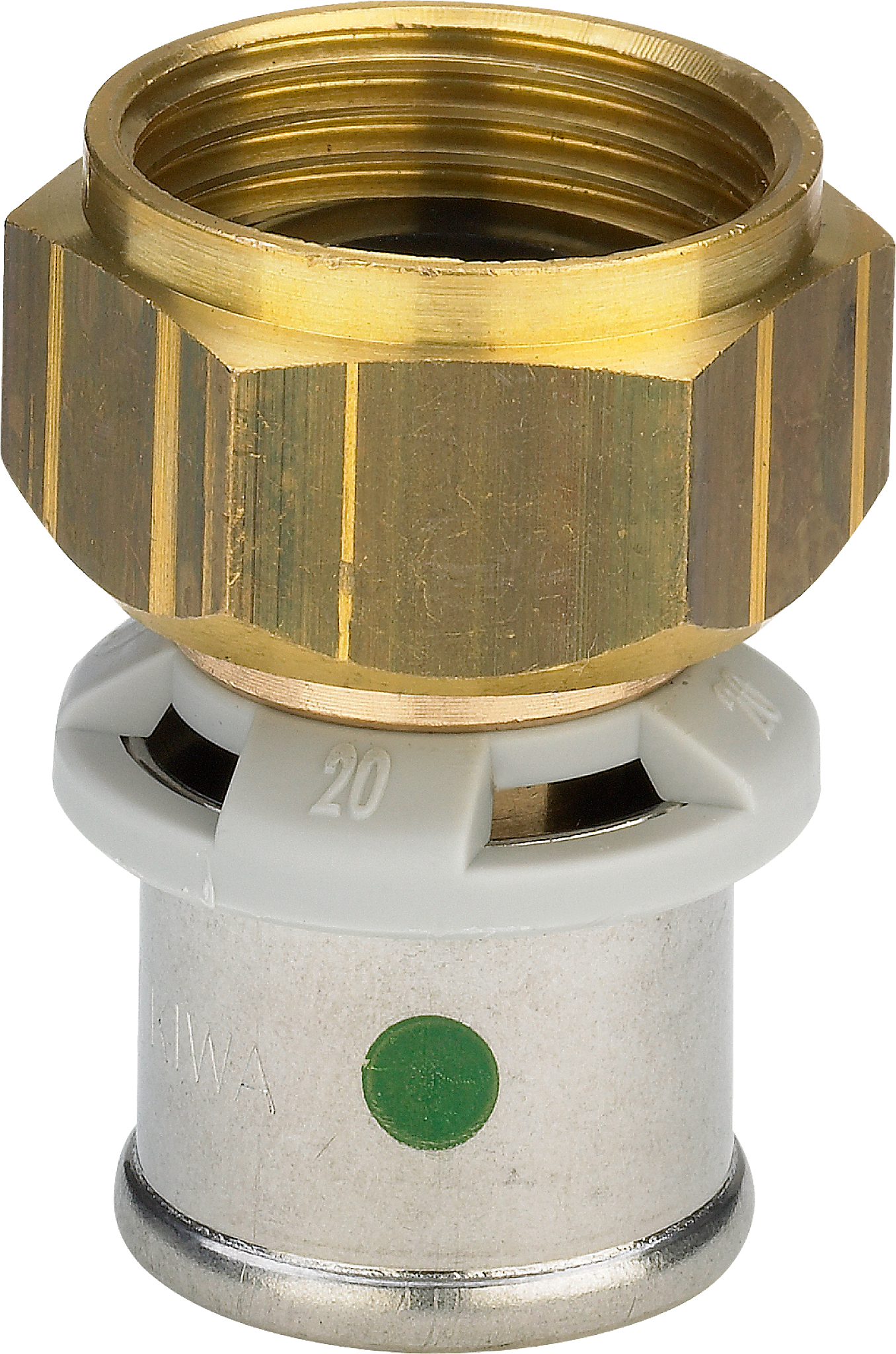ADAPTOR UNION FEMALE 20X1/2 IN BRASS