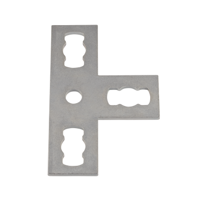 T-CONN PLATE ZN MUPRO 41/21-41/124 S+ MPR CHANNEL