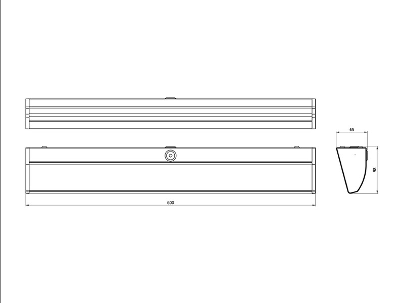 exaktor Bathroom luminaire mimas l60 2400lm fx