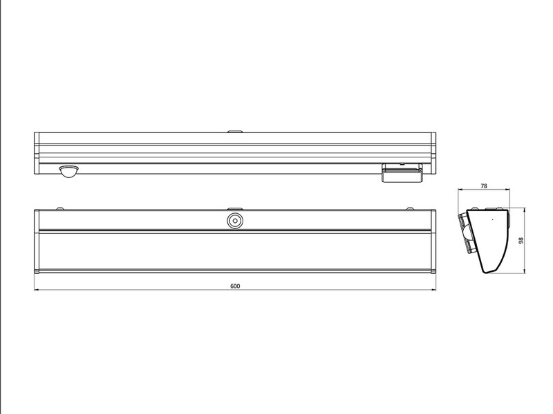 exaktor Sensorarmatur mimas mimas l60 2400lm fx u pir