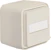 hager Rocker push button w.1 6/10a/ip55 sl/ms ppj white
